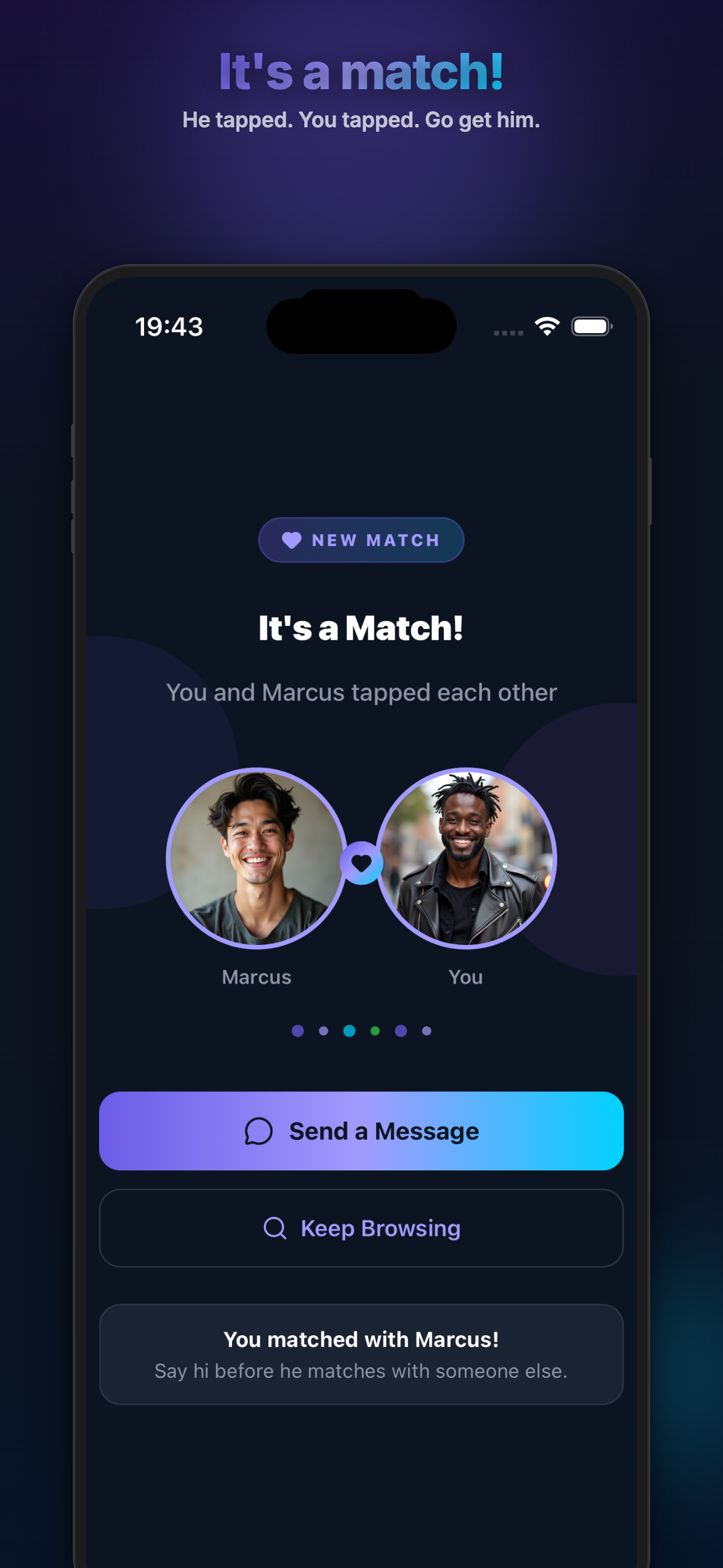 It's a match